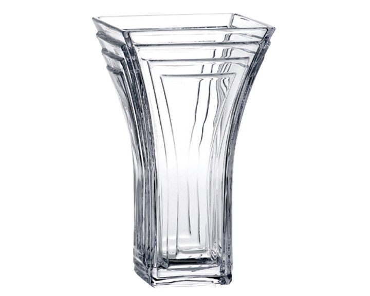 09. Bohemia Crystal \'Cascade\' Vase, 25.5cm
