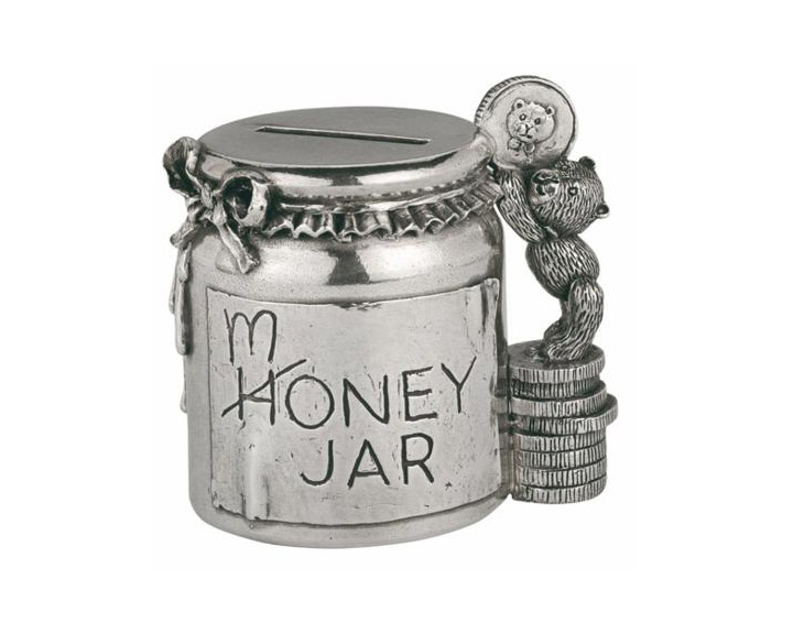 04. Royal Selangor Teddy Bears\' Picnic Money Jar, Coin Box