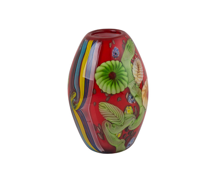 02. Coloured Glass Vase Beijing
