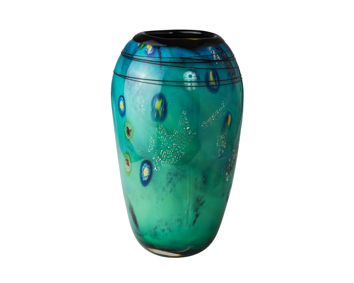 21. 'Zibo' Coloured Glass 'Neri' Vase