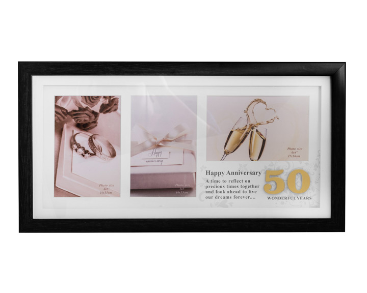 05. 50th Anniversary "Heritage" Collage Photo Frame