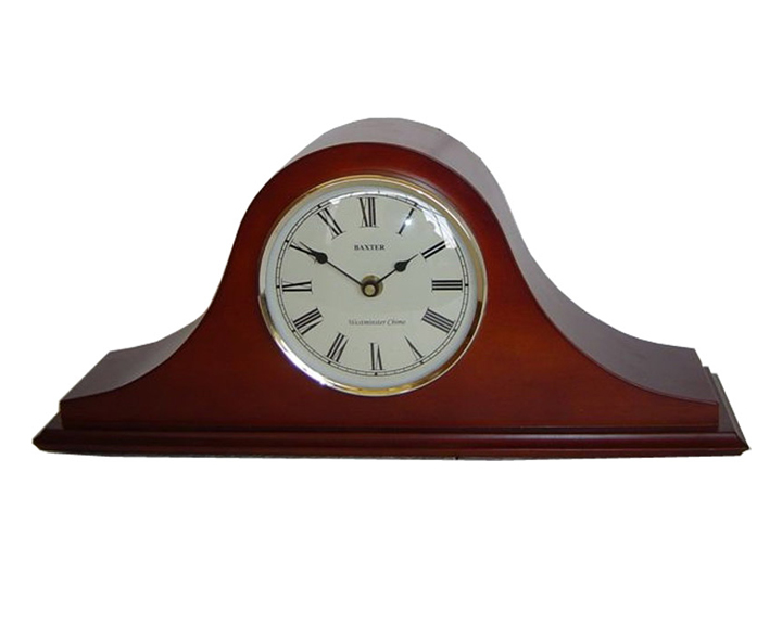 10. Wooden Mantle Clock