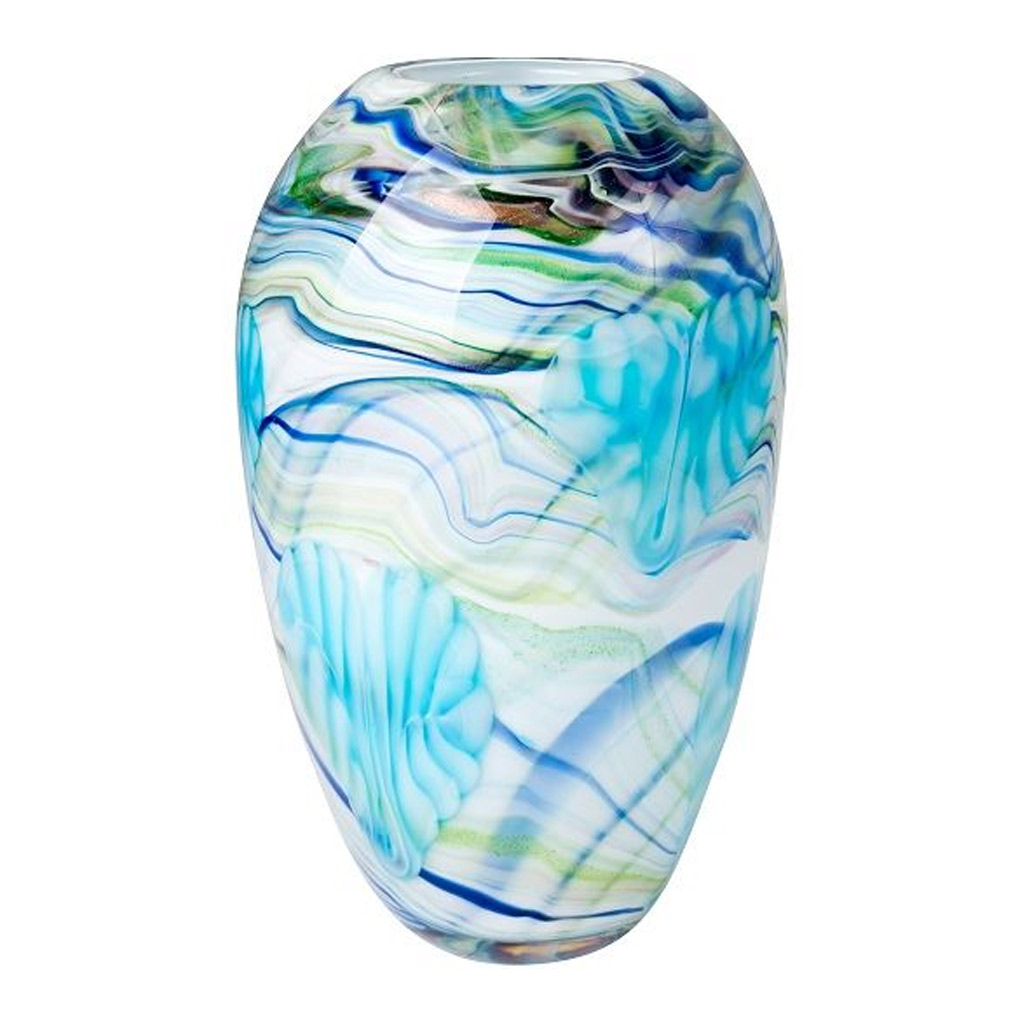 14. Coloured Glass Vase Fedelta Loyalty