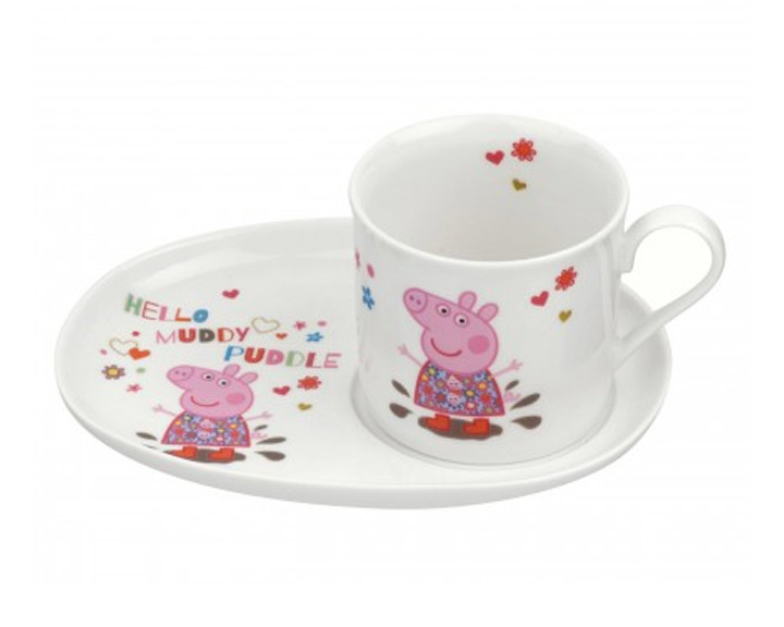 07. Portmeirion Peppa Pig Mug & Snack Plate