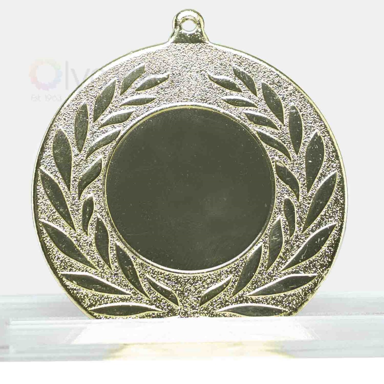Generic 25mm Centre Wreath Medal (1031)