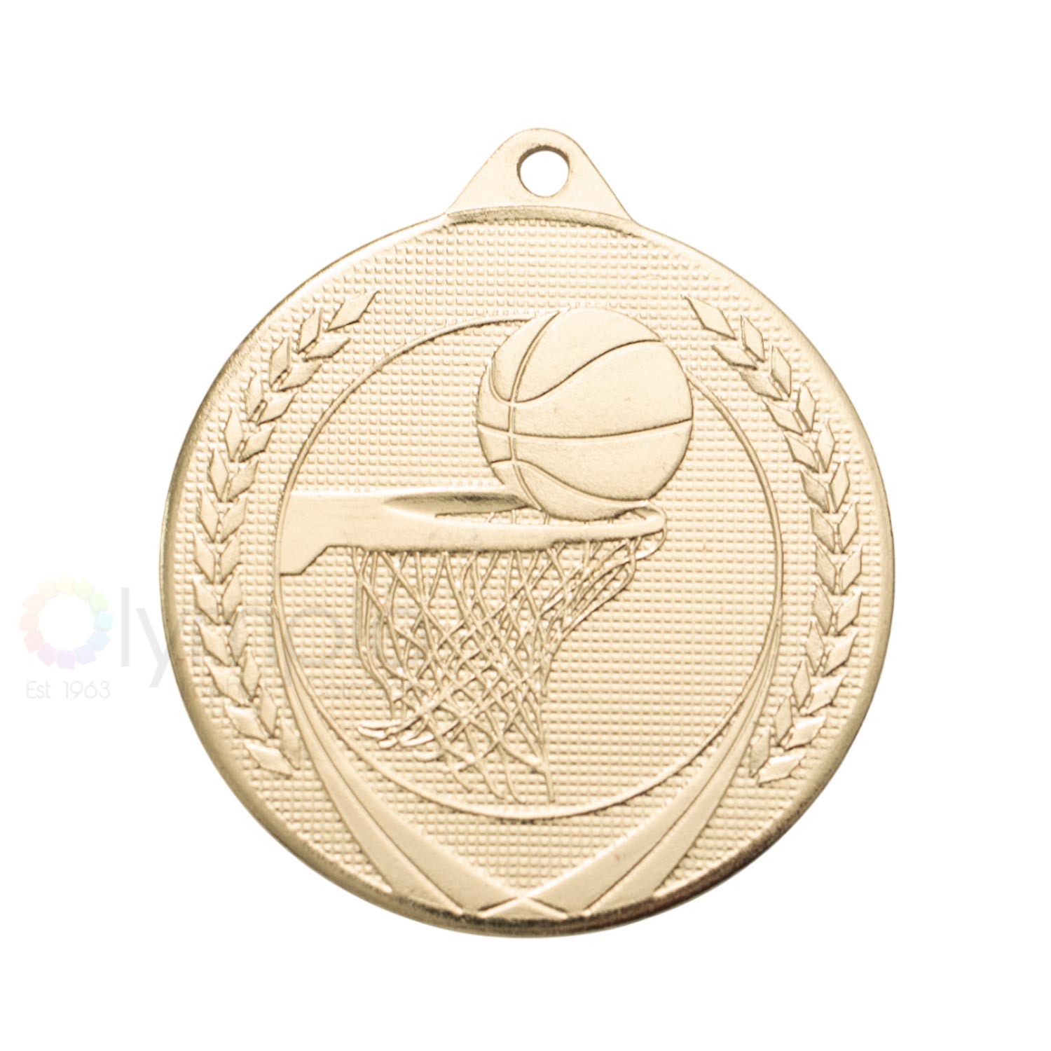 Basketball Achievement Medal