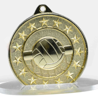 Shooting Star Series Volleyball Medal