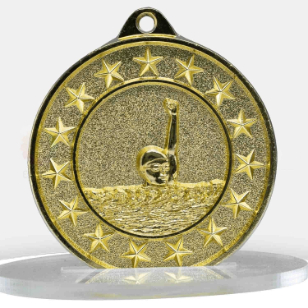 Shooting Star Series Swimming Medal