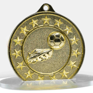 Shooting Star Series - Football Medal