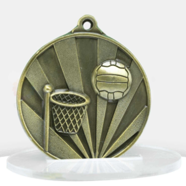Sunrise Netball Medal