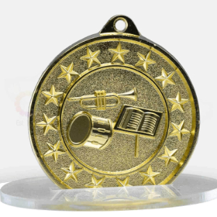 Shooting Star Series Band Medal