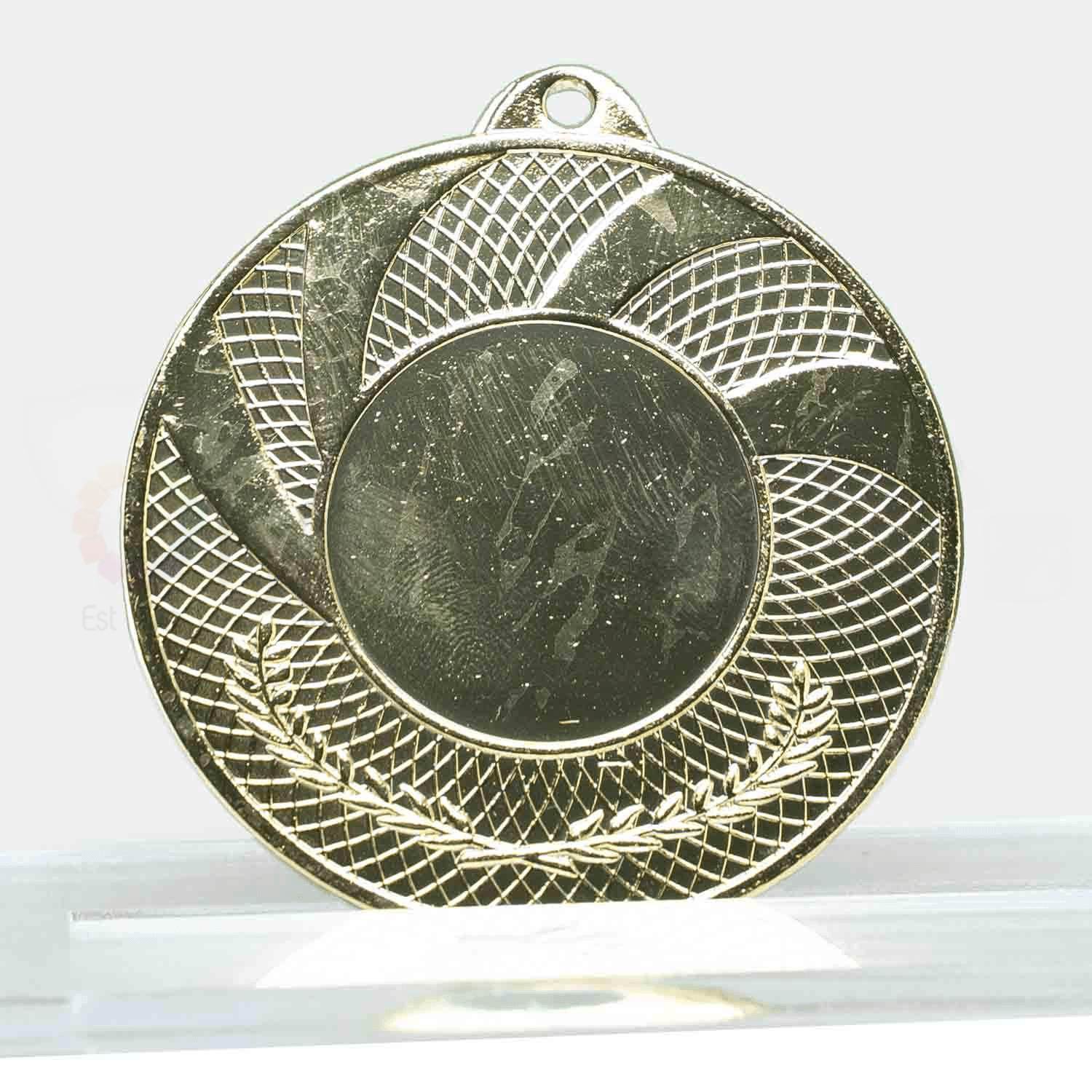 Generic 25mm Centre Wreath Medal (1043)