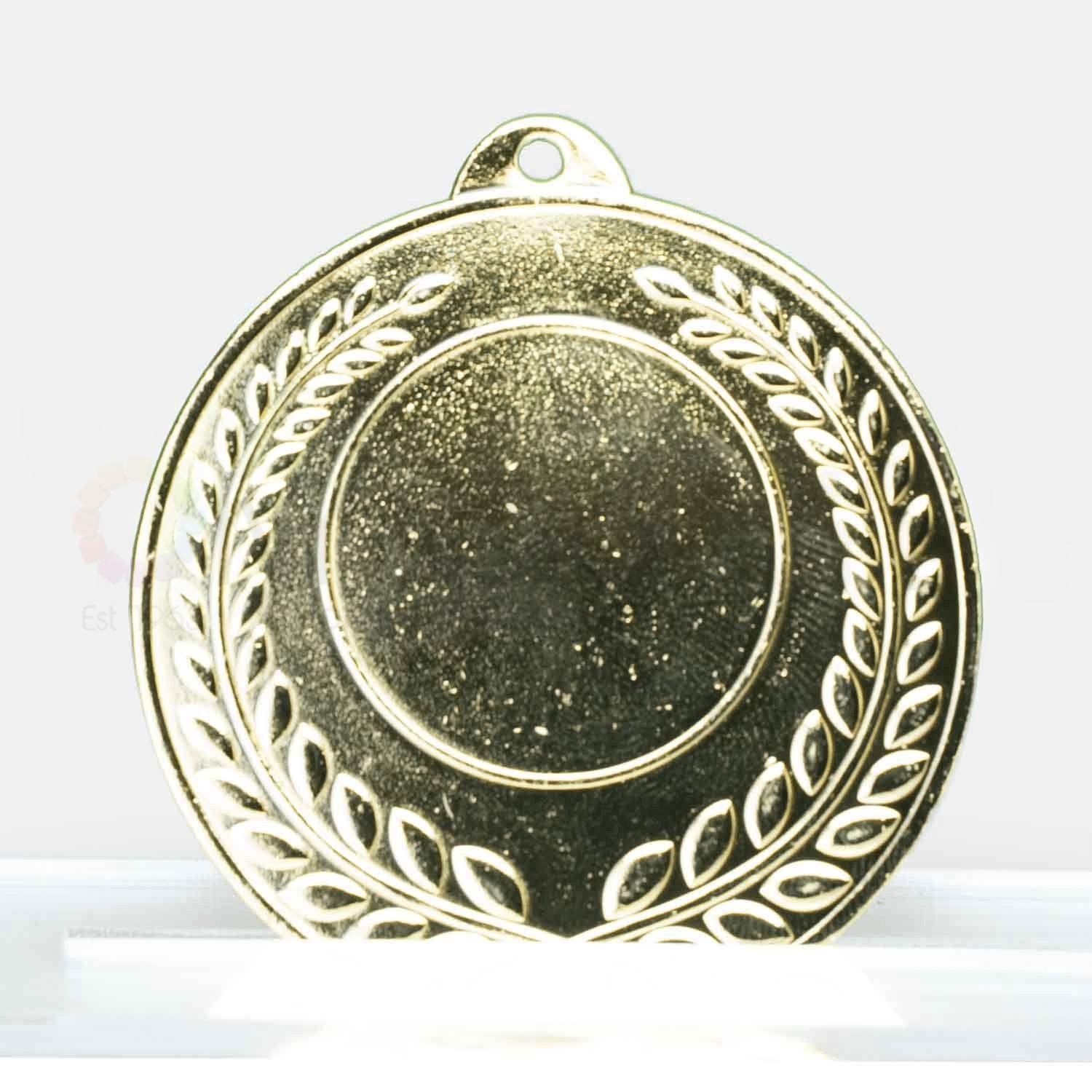 Generic 25mm Centre Wreath Medal (1042)