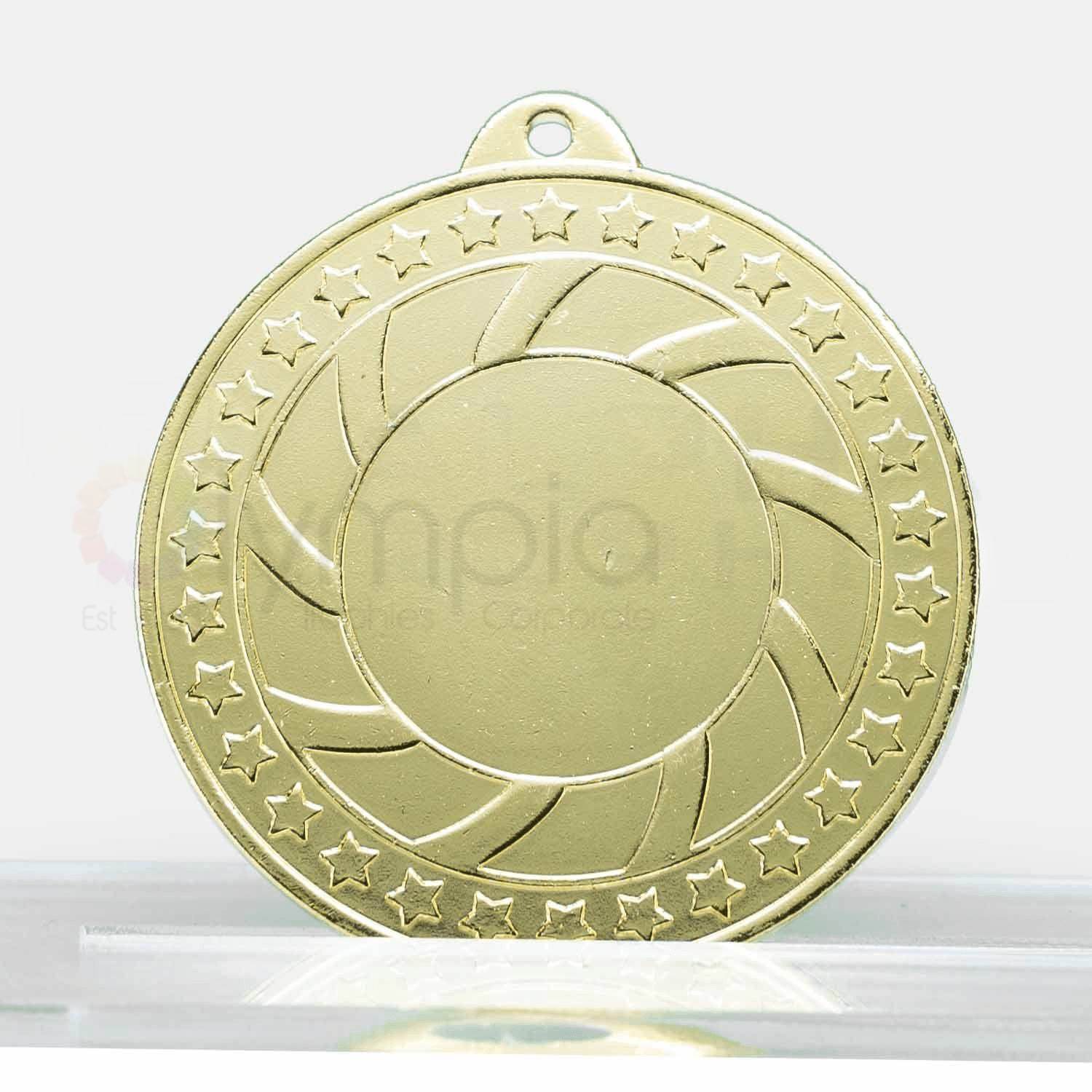 Generic 25mm Centre Wreath Medal (1046)