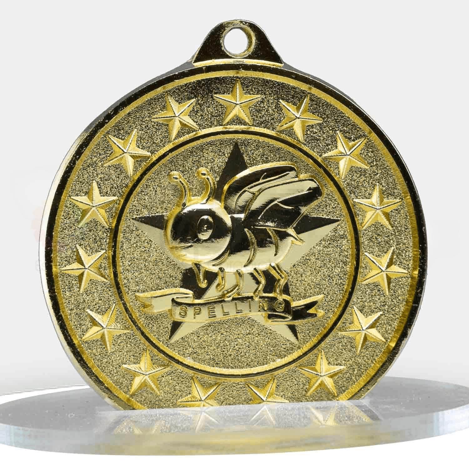 Shooting Star Series Spelling Medal