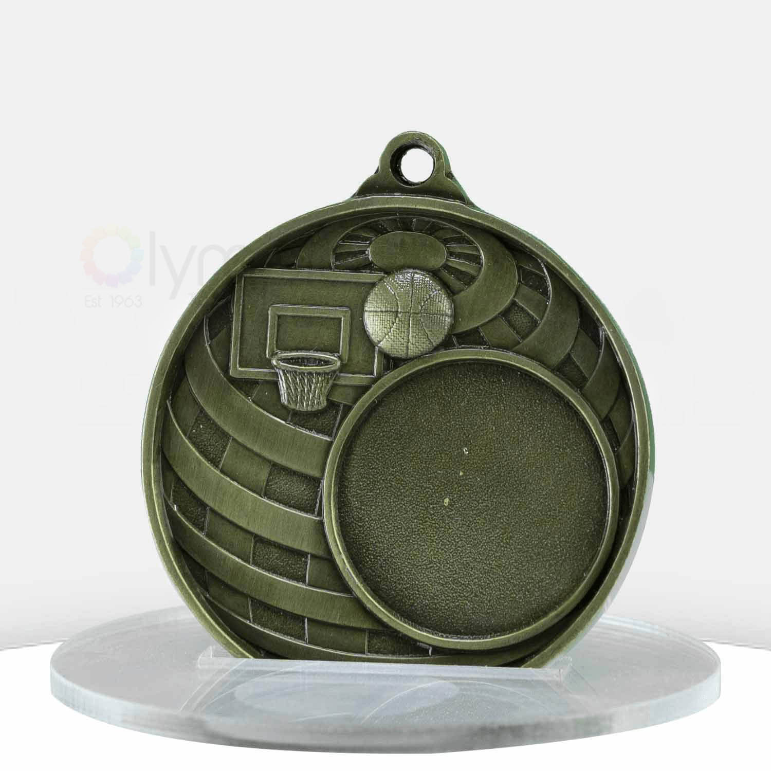 Global Medal Basketball + 25mm Insert