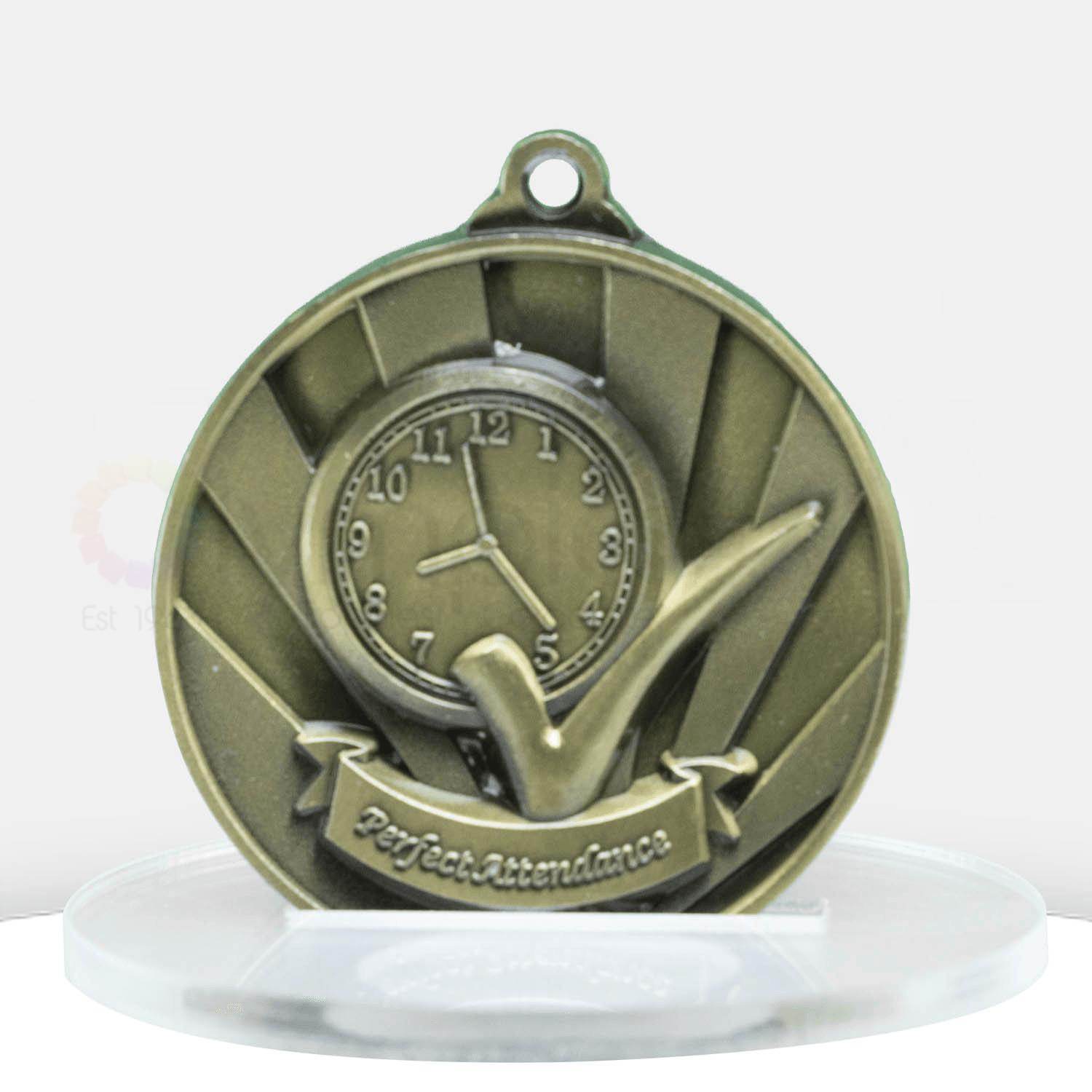 Sunrise Medal-Perfect Attendance