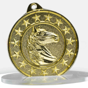 Shooting Star Series - Horses Medal