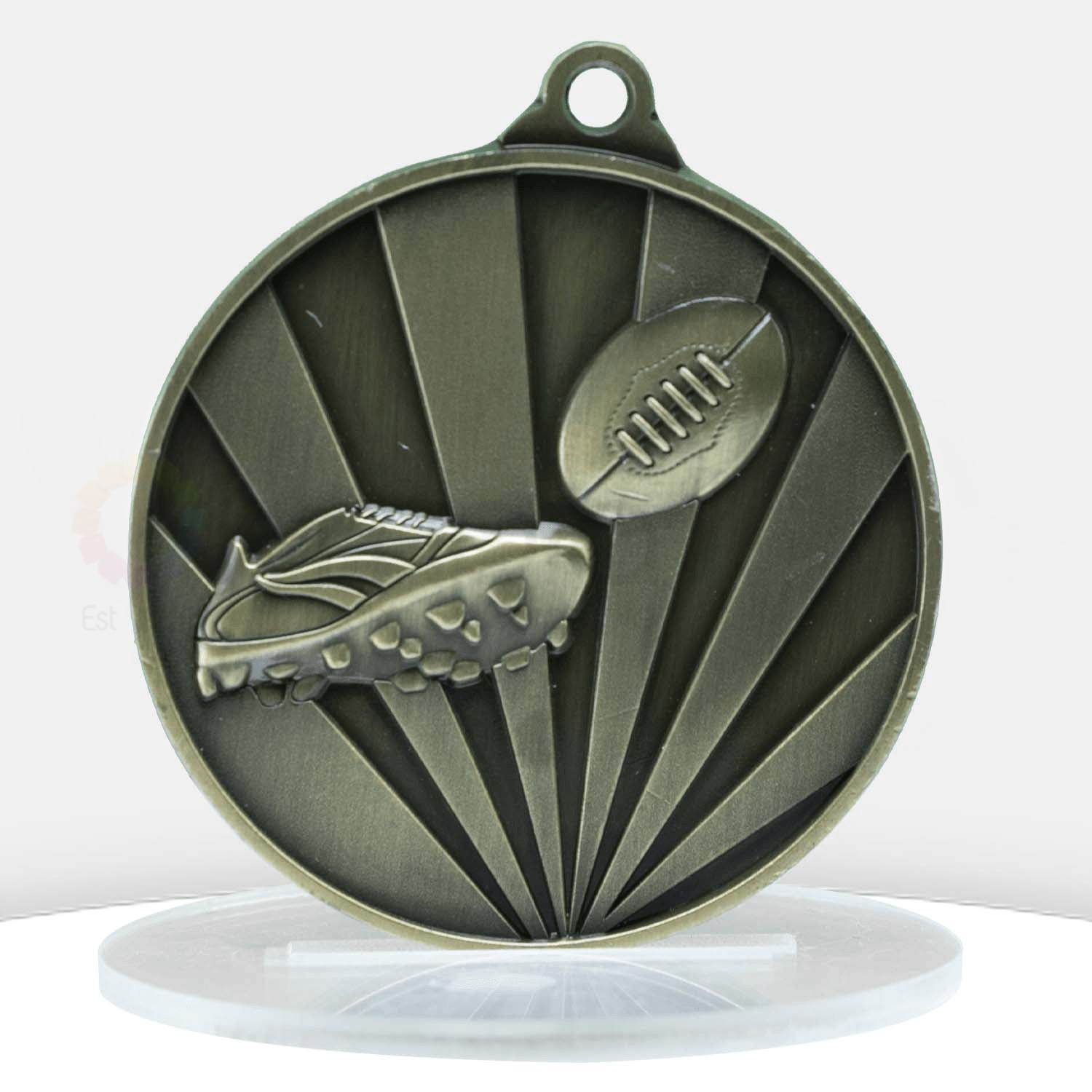Sunrise Aussie Rules Medal (50mm)