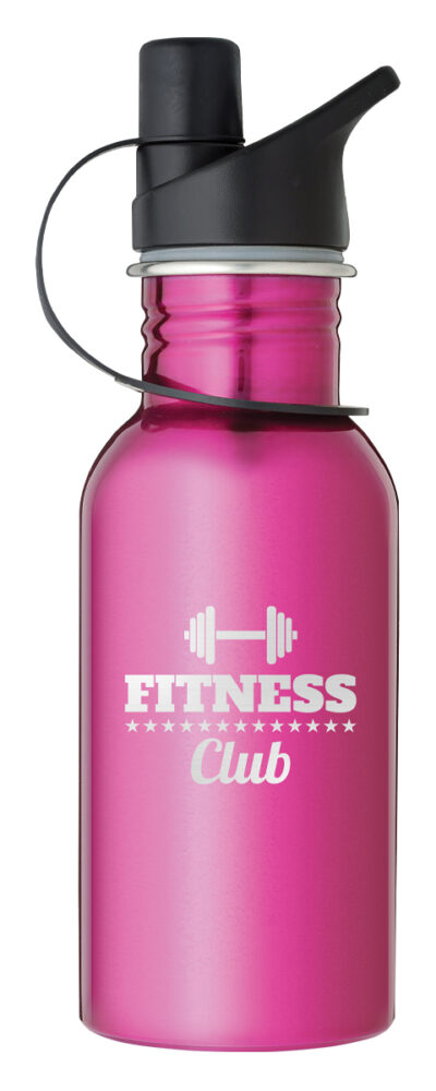 Laserable Pink Water Bottle