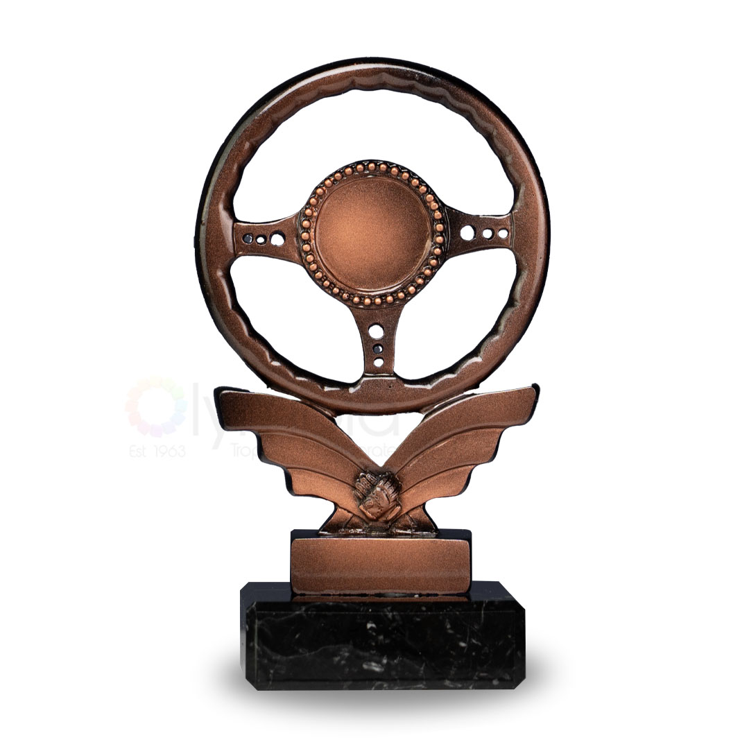 Steering Wheel on Base Trophy
