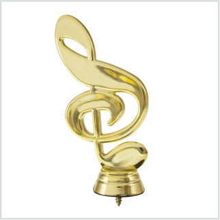 503G - Musical Note Figurine